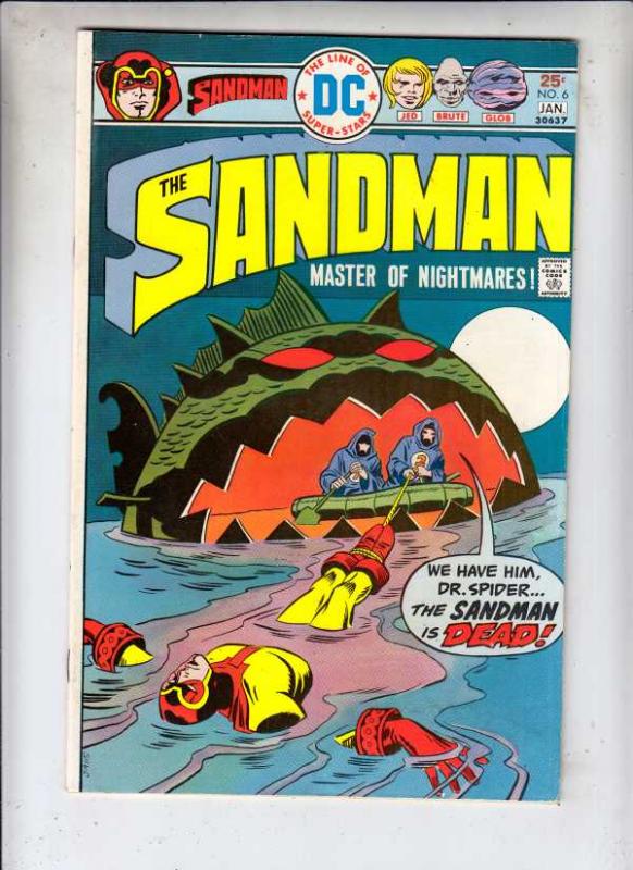 Sandman, the Jack Kirby #6 (Jan-76) VG/FN Mid-Grade Sandman