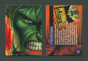 1995 Flair Marvel Annual Card #84 (Hulk)  MINT