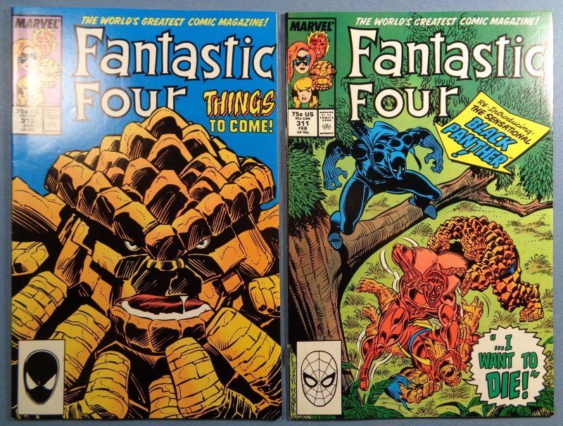 Fantastic Four Lot #300-324 Complete Run Dr Doom