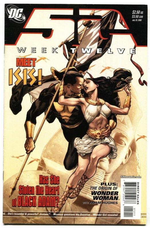 52 #12-2008 comic book 1st ISIS-Black Adam 