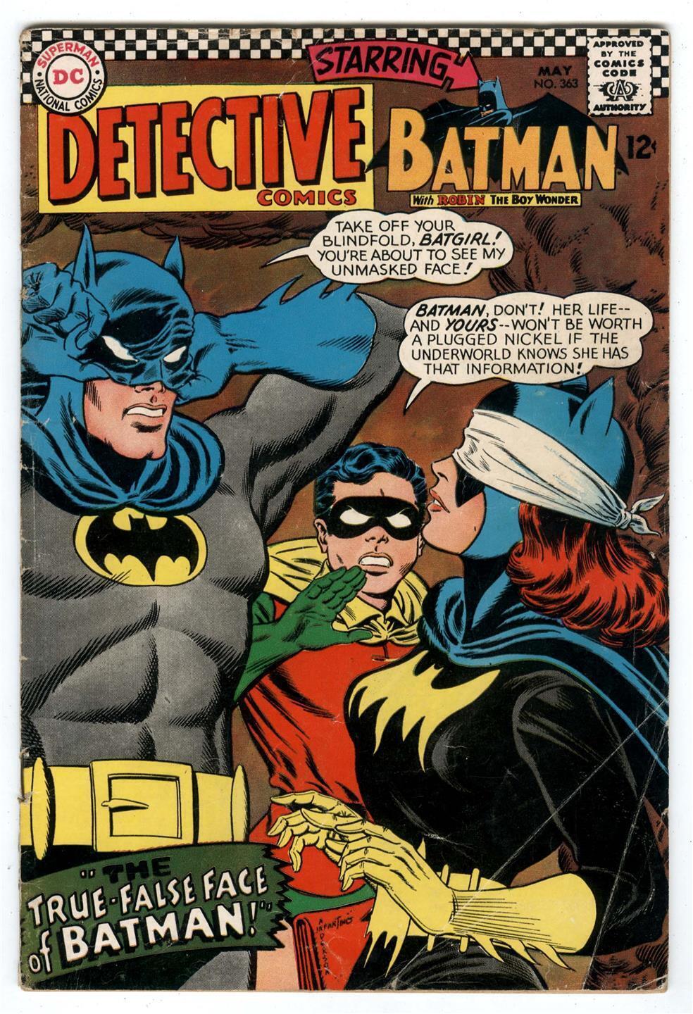 Detective Comics 363 1967 KEY 2nd Appearance Batgirl Barbara Gordon Batman  Robin | Comic Books - Silver Age, DC Comics, Batgirl / HipComic