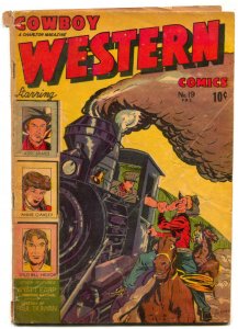 Cowboy Western #19 1948- Annie Oakley- Jesse James G