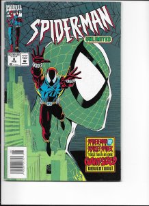 Spider-Man Unlimited #8 Newsstand Edition (1995)