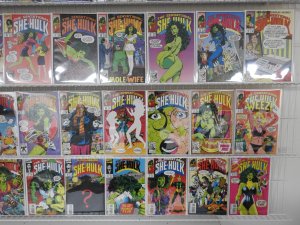 Sensational She-Hulk #'s 1-60 Complete Set!!! Avg VF/NM Condition!!!