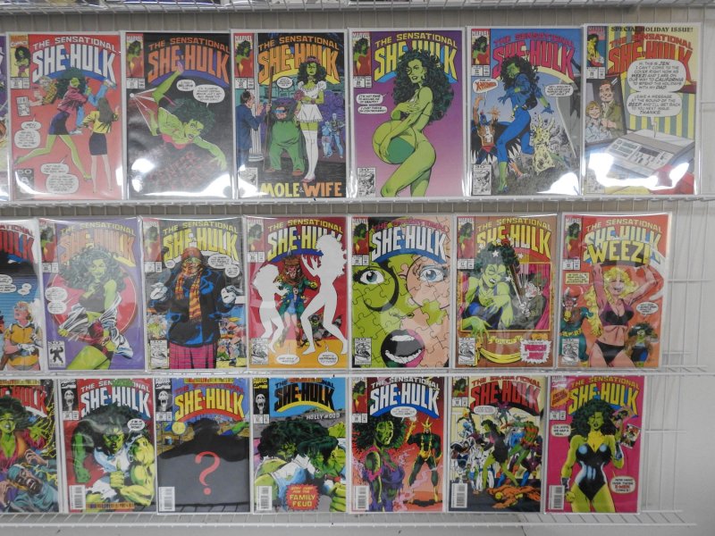 Sensational She-Hulk #'s 1-60 Complete Set!!! Avg VF/NM Condition!!!