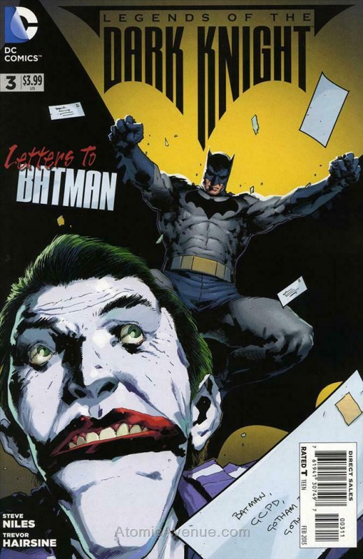 Legends of the Dark Knight #3 VF/NM; DC | save on shipping - details inside