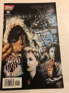 X-Files #9 : Topps 9/95 VF+; TV, Fox Mulder, SCULLY