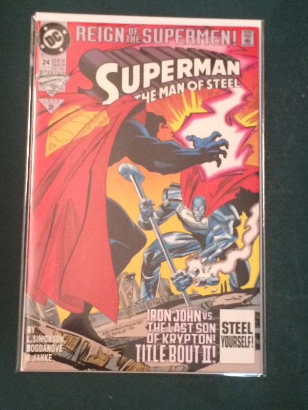 Superman The Man of Steel #24 Reign of the Supermen