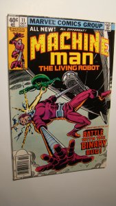 MACHINE MAN 11 *NICE COPY* LIVING ROBOT JACK KIRBY ART MARVEL BRONZE AGE