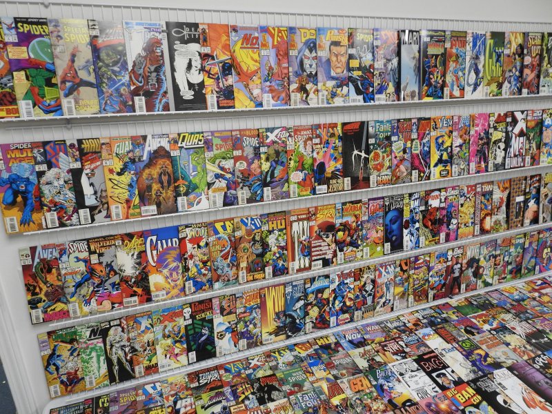 Huge Lot 180+ Comics W/ Spider-Man, X-Men, Wolverine, +More!! Avg VF- Condition!