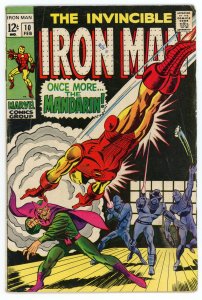 Iron Man #10 (1968 v1) George Tuska Mandarin Nick Fury FN