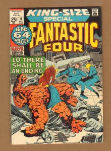 Fantastic Four King-Size #9 - Lo, There Shall Be An End! - 1971 (Grade 6.5) WH