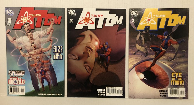 All New Atom #1 -5 7-12 And 14-17 Lot Of 15
