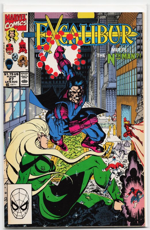 Excalibur #27 (1990) Excalibur