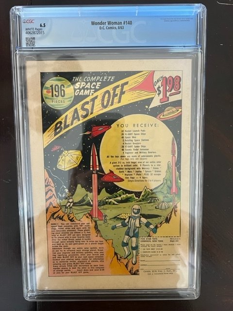 Wonder Woman #140 (1963) - CGC 6.5