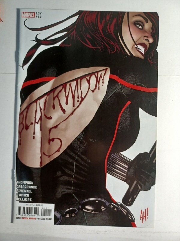 Black Widow #55 VF Adam Hughes cover Marvel Comics c225