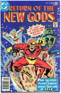 RETURN of the NEW GODS #12 13 14 15 16 17, VF+, Darkseid, Orion, 1977, DC 