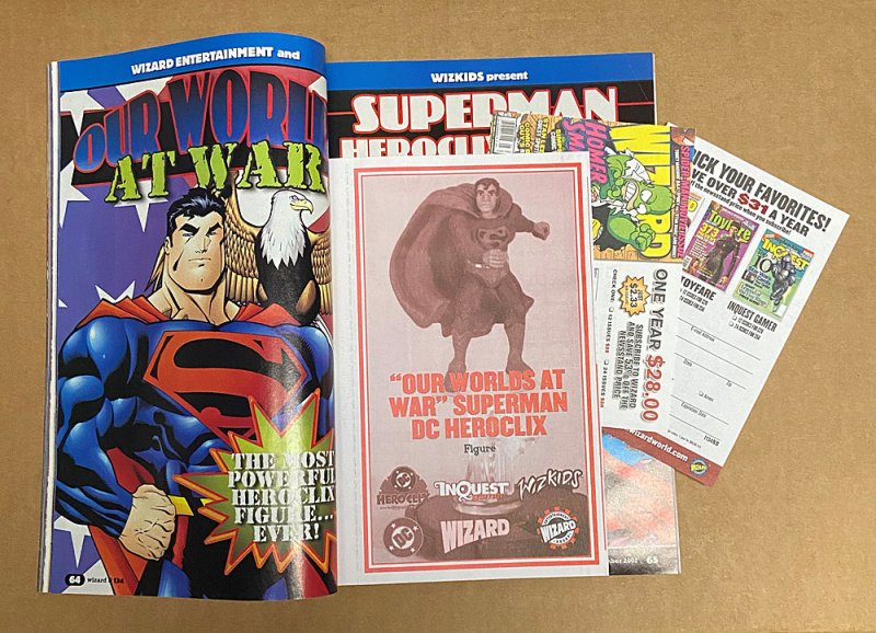 Wizard Magazine #134  / 8.0 VFN /  November 2002