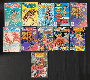 WONDER WOMAN BRONZE 51 COMICS LOT  MOST VG/FN OR BETTER