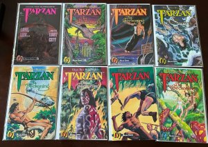 Tarzan comics Malibu lot 16 different books 8.0 VF 