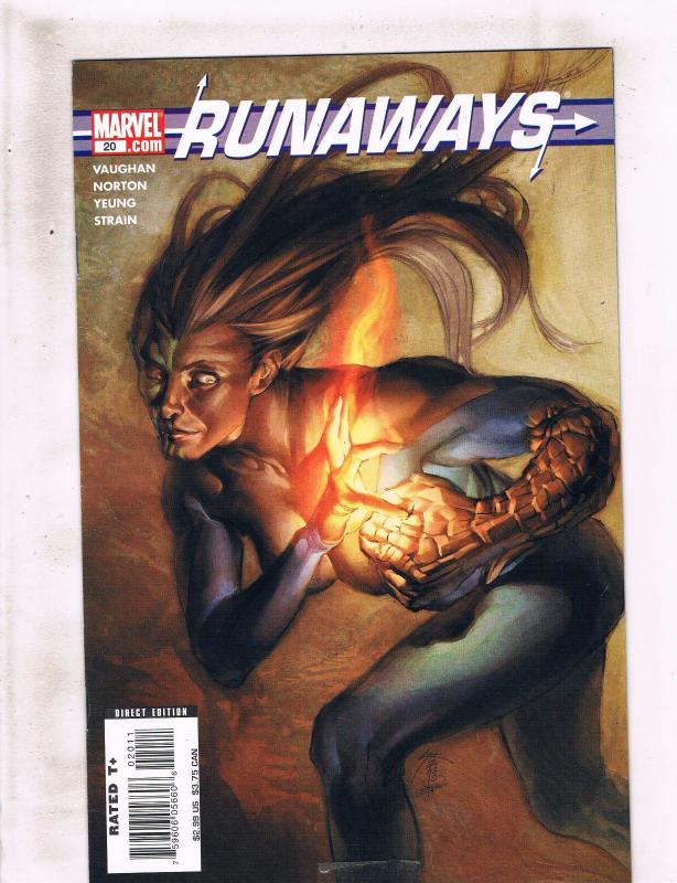 Lot Of 7 Runaways Marvel Comic Books # 19 20 21 22 23 24 25 Brian K Vaughan J244