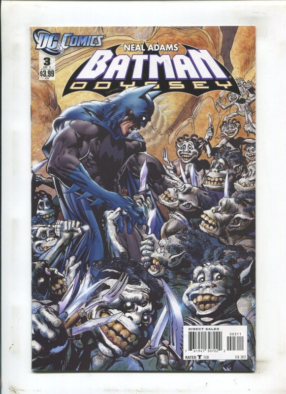 Batman Odyssey 7PC LOT #1-7 - #6 Black & White Neal Adams Variant (9.2OB) 2011