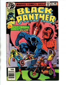 Black Panther #14 newsstand - Avengers - 1975 - VF