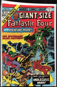 Giant-Size Fantastic Four #5 (1975) Fantastic Four