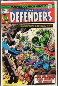 The Defenders #23 (1975) The Defenders