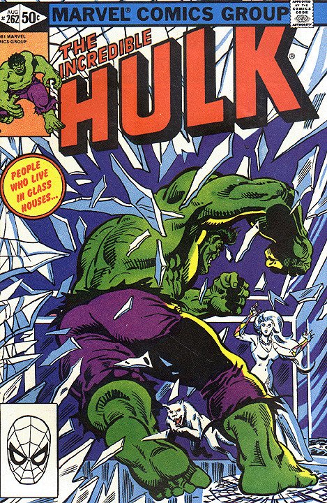 HULK  (1962 Series) (#1-6, #102-474, #600-635)(INCREDIBLE)(MV) #262 Good