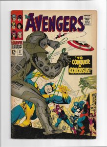 The Avengers #37 (1967) FN