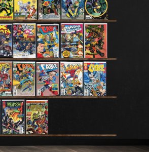 Huge Lot 120+ Comics with Alpha Flight, Iron Man, Cable, X-Men 2099 & More!