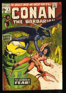 Conan The Barbarian #9 VG+ 4.5
