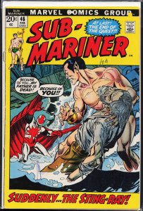 Sub-Mariner #46 (1972) Namor the Sub-Mariner