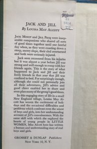 Jack and Jill, ALCOTT, 1928