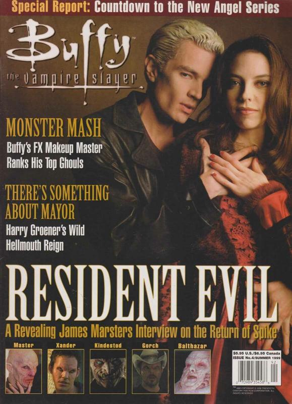 Buffy The Vampire Slayer Official Magazine #4 VF; MVP | save on shipping - detai