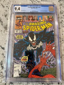 Amazing Spider-man # 332 CGC Graded 9.4 Marvel Comic Book Venom 1990 JH22