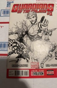 Guardians of the Galaxy #1 Sketch Cover (2013) really nice copy