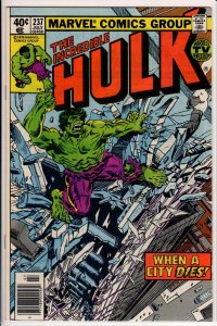 The Incredible Hulk #237 Newsstand Edition (1979) 9.6 NM+