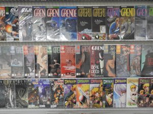 Huge lot 170+ Comics W/ Grendel, Alien, Predator & More Avg VF Condition!
