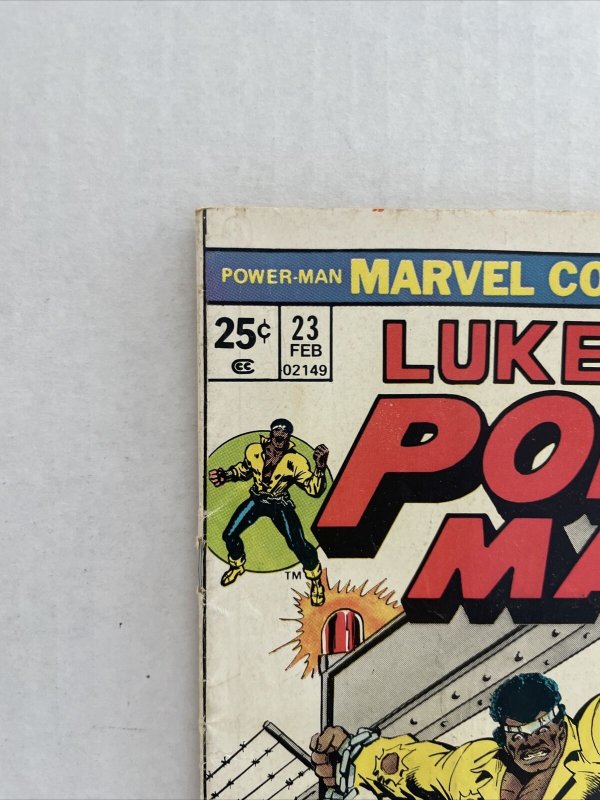 Luke Cage , Power Man #23  Comic Books - Bronze Age, Marvel, Iron