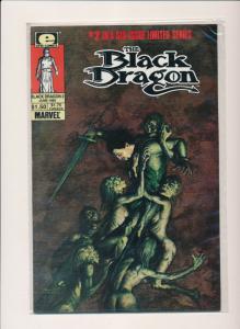 Complete Set! THE BLACK DRAGON 6 issue limited series #1-#6 1985  VF+ (PF50) 