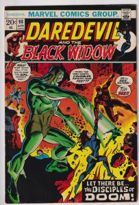 Daredevil #98 (1973) Black Widow