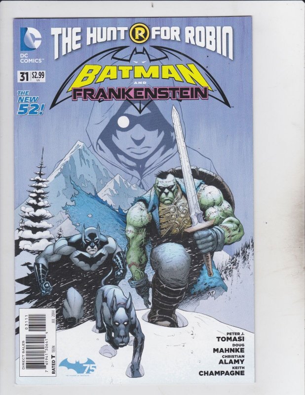 DC Comics! Batman & Frankenstein! The New 52! Issue 31!