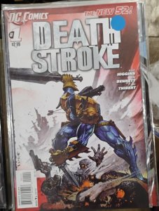 DEATHSTROKE  #1 2011 DC COMICS  THE NEW 52  BISLEY COVER