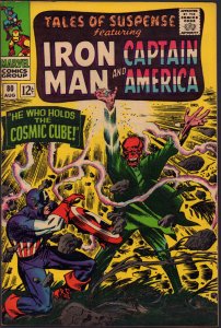 Tales of Suspense #80 - Classic Red Skull Cover - Cosmic Cube Begins (6.0) 1966