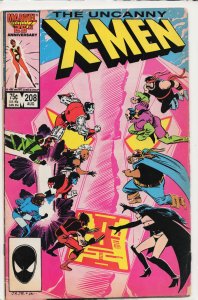The Uncanny X-Men #208 (1986) X-Men