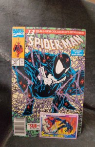 Spider-Man #13 w/ Spider-Man vs. Venom trading card(1991)