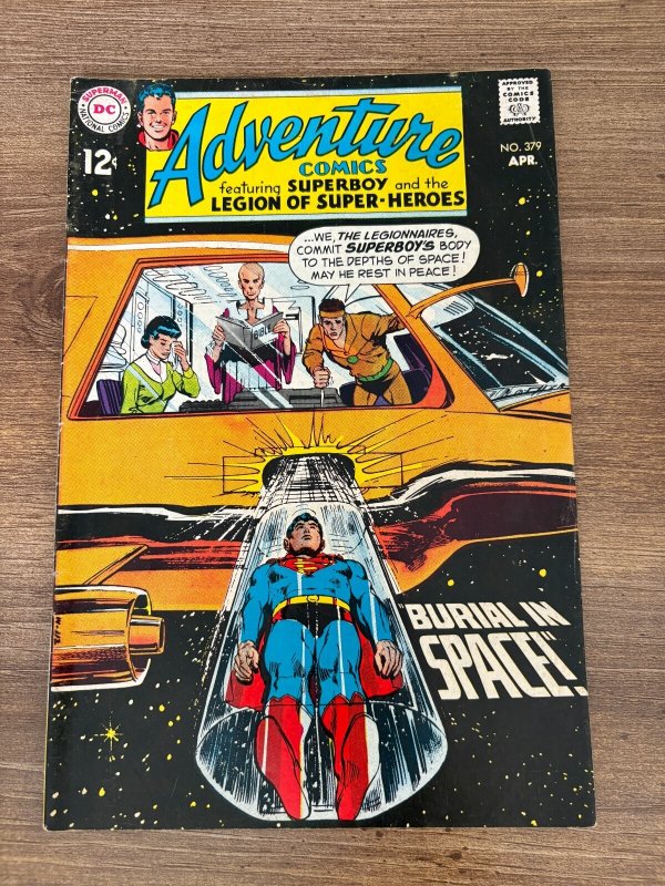 Adventure Comics # 379 FN DC Comic Book Superboy Legion Of Super-Heroes 18 J302