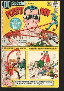 DC Special #15 1971-DC-Pastic Man-Jack Cole art-origin reprinted from Police ...